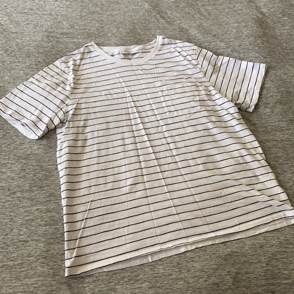 Joe Fresh striped pocket tee